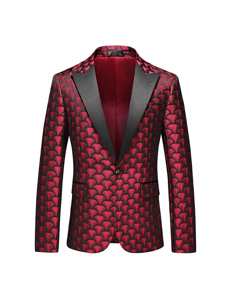 Tailored Fit Single Breasted One-button Men&