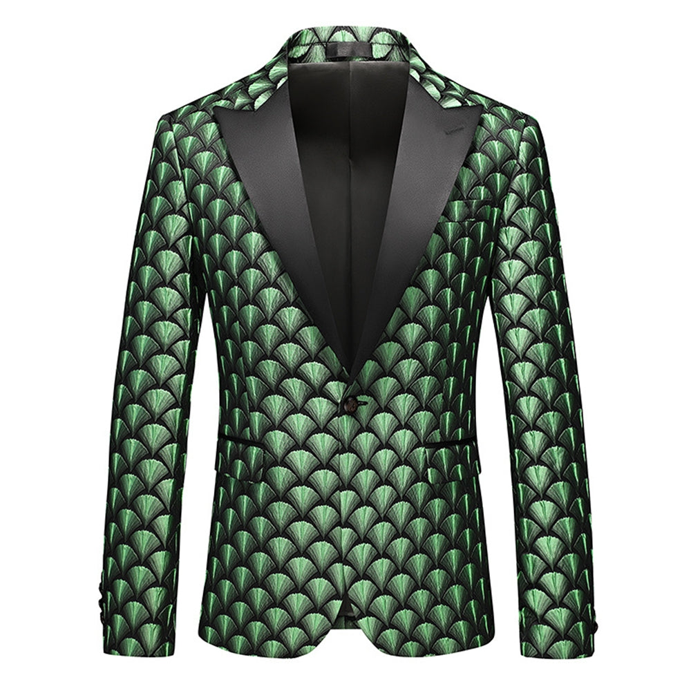 Tailored Fit Single Breasted One-button Men&