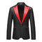 Tailored Fit Single Breasted One-button Men's Party Jacket