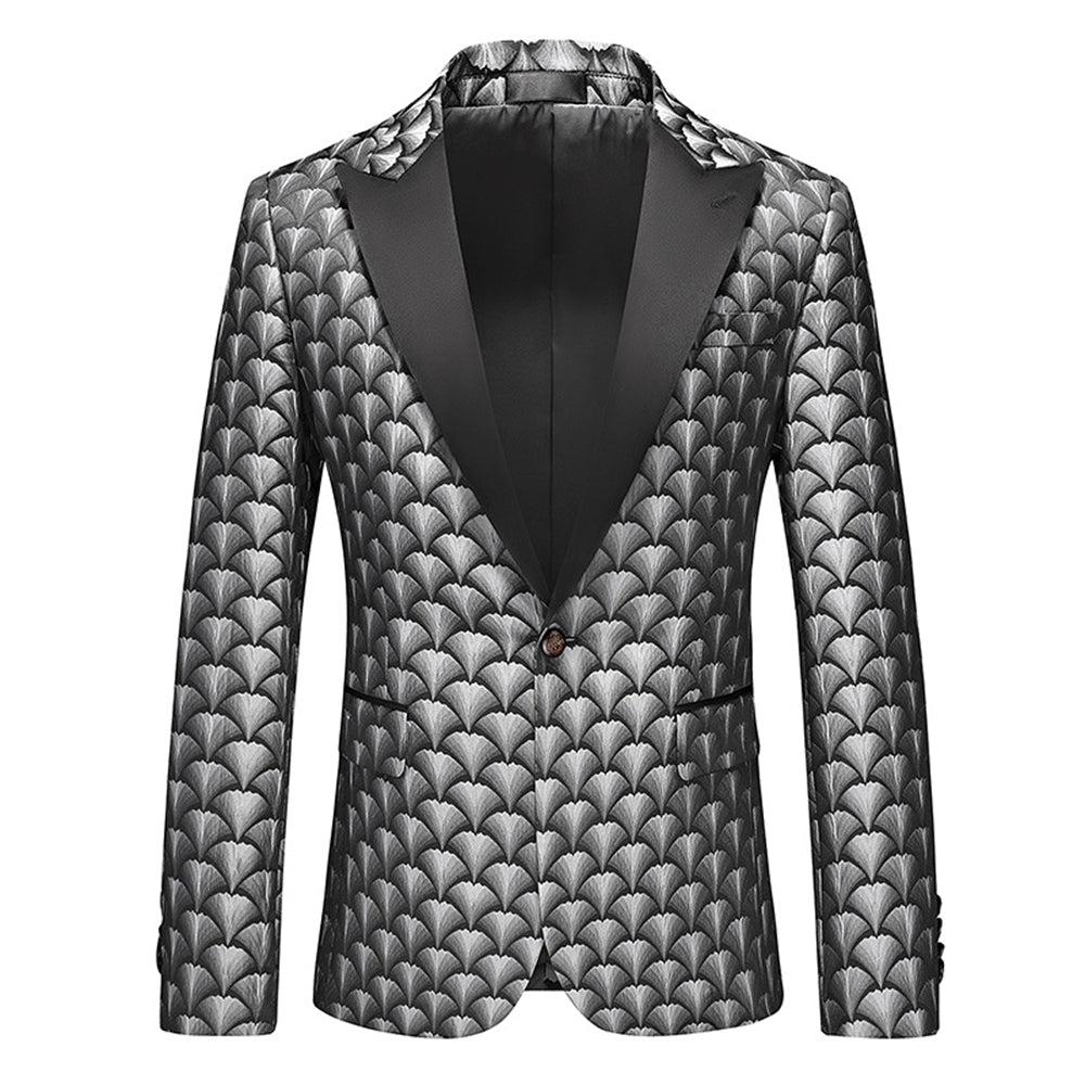 Tailored Fit Single Breasted One-button Men&