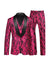 Tailored Fit Single Breasted One-button 3 Pieces Men's Wedding Suits