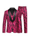 Tailored Fit Single Breasted One-button 3 Pieces Men's Wedding Suits