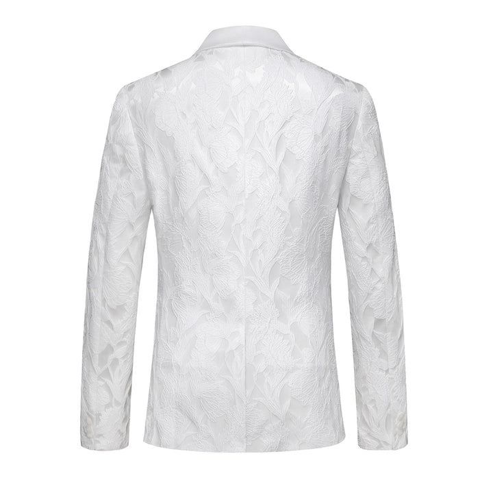 Tailored Fit Single Breasted One-button 3 Pieces Men&