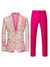 Tailored Fit Single Breasted One-button 2 Pieces Men's Wedding Suits