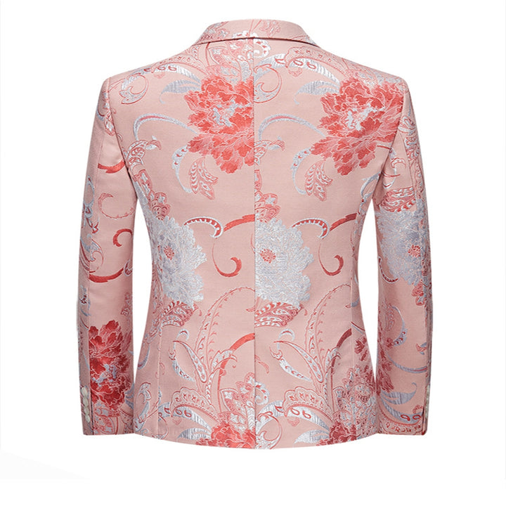 Tailored Fit Single Breasted One-button 2 Pieces Men&