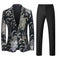 Tailored Fit Single Breasted One-button 2 Pieces Men's Wedding Suits