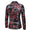 Men's Tailored Fit Notched Lapel Single Breasted One-button Printed Floral Jacket
