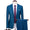 Tailored Fit Single Breasted One-button 2 Pieces Solid Colored Men's Casual Suits