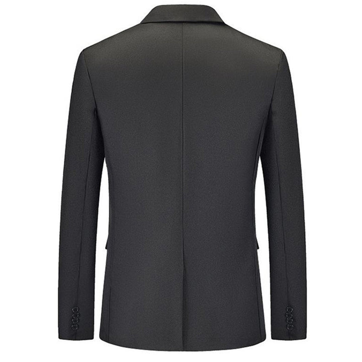 Tailored Fit Notched Single Breasted One-button Minimalist Men&