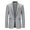Tailored Fit Notched Single Breasted One-button Minimalist Men's Formal Jacket