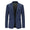 Tailored Fit Notched Single Breasted One-button Minimalist Men's Formal Jacket