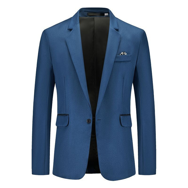 Tailored Fit Notched Single Breasted One-button Minimalist Men&