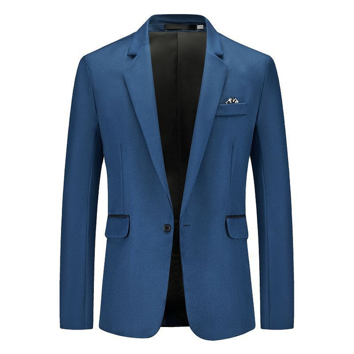 Tailored Fit Notched Single Breasted One-button Minimalist Men&