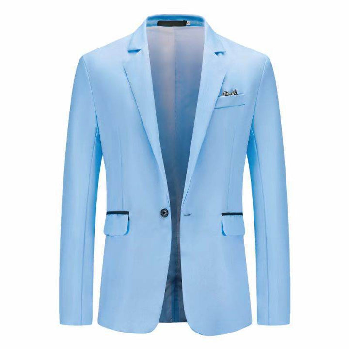 Tailored Fit Notched Single Breasted One-button Minimalist Men&