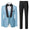 Tailored Fit Shawl Lapel Single Breasted One-button 3 Pieces Solid Colored Men's Suits