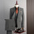 Tailored Fit Peaked Lapel Double Breasted Four-buttons 3 Pieces Men's Formal Suits