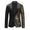 Tailored Fit Chic Notched Lapel Single Breasted One-Button Men's Party Jacket with Sequins