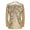 Tailored Fit Shawl Lapel Single Breasted One-Button Men's Party Jacket with Sequins Appliques