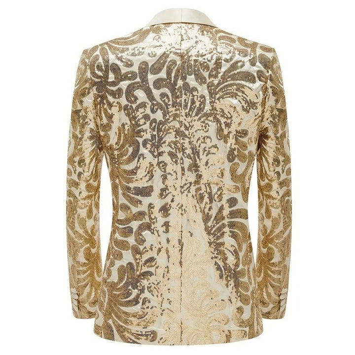 Tailored Fit Shawl Lapel Single Breasted One-Button Men&