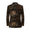 Tailored Fit Notched Lapel Single Breasted One-Button Men's Party Jacket with Sequins