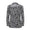 Tailored Fit Peaked Lapel Single Breasted One-Button Leopard Prined Sequin Men's Party Jacket