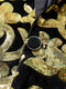 Tailored Fit Shawl Lapel Single Breasted One-Button 2 Piece Men's Party Suits with Sequin Appliques