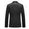 Tailored Fit Peaked Lapel Double Breasted Six-Buttons 2 Piece Men's Party Suits