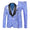 Tailored Fit Shawl Lapel Single Breasted One-Button Floral 3 Piece Men's Party Suits