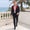 Tailored Fit Peaked Lapel Double Breasted Six-Buttons Jacquard 2 Piece Men's Party Suits