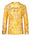 Tailored Fit Notched Lapel Single Breasted One-Button Printed Men's Party Jacket