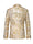 Tailored Fit Notched Lapel Single Breasted One-Button Printed Men's Party Jacket