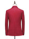 Tailored Fit Single Breasted One-button 3 Pieces Stripe print Men's Wedding Suits