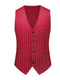 Tailored Fit Single Breasted One-button 3 Pieces Stripe print Men's Wedding Suits