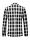 Tailored Fit Single Breasted One-button 3 Pieces Plaid Printed Men's Wedding Suits