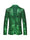 Tailored Fit Lapel Single Breasted One-Button Sequins Printed Men's Party Jacket