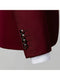 Tailored Fit Double Breasted Two-button 3 Pieces Solid Colored Men's Wedding Suits