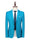 Tailored Fit Single Breasted Two-button 2 Pieces Solid Colored Men's Casual Suits