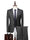 Tailored Fit Single Breasted Two-button 2 Pieces Solid Colored Men's Casual Suits