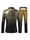 Tailored Fit Single Breasted One-button 2 Pieces Gradient Sequins Men's Casual Suits