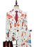Tailored Fit Single Breasted One-button 2 Pieces 3D Digital Printed Men's Casual Suits
