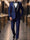 Tailored Fit Shawl Lape Single Breasted One-button 3 Pieces Solid Colored Men's Wedding Suits