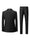 Tailored Fit Shawl Lape Single Breasted One-button 3 Pieces Solid Colored Men's Wedding Suits