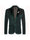 Tailored Fit Notched Lapel Breasted One-Buttons Velvet Men's Party Jacket
