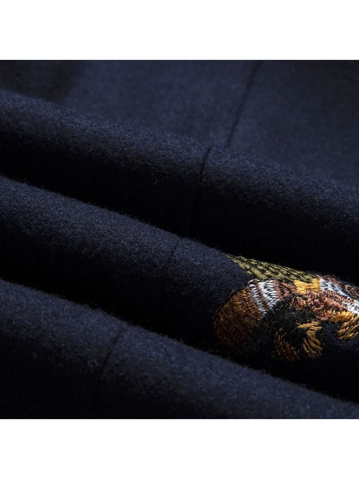 Tailored Fit Notched Lapel Single Breasted One-button Men&