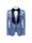 Tailored Fit Single Breasted One-button 2 Pieces Printed Men's Casual Suits