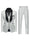 Tailored Fit Single Breasted One-button 2 Pieces Printed Men's Casual Suits