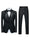 Tailored Fit Single Breasted One-button 2 Pieces Printed Men's Casual Suits