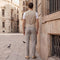 Tailored Fit Single Breasted Two-buttons 3 Pieces Solid Colored Men's Wedding Suits
