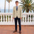 Tailored Fit Single Breasted One-button Solid Colored Men's Wedding Jackets