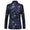 Tailored Fit Notched Lapel Single Breasted One-button Men's Party Jacket With Floral